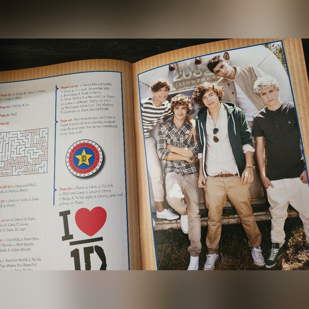One Direction Activity and Sticker Book - Picture 9 of 11